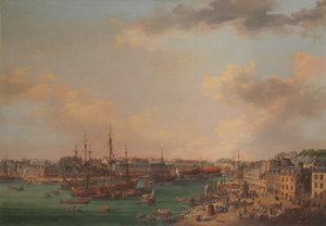 De buitenhaven van Brest, 1773