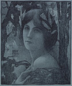 Zachte nacht, 1899 door Henri Jules Guinier