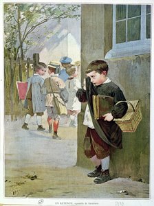 In Detentie, 1889 door Henri Jules Jean Geoffroy