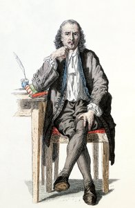 Pierre Corneille (1606-1684) getekend door Geoffroy door Henri Jules Jean Geoffroy