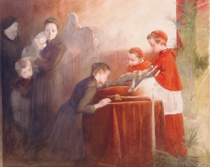 De bevestiging door Henri Jules Jean Geoffroy
