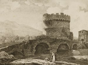 Uitzicht op Italië door Henri L