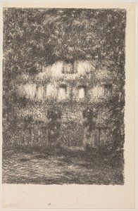 Het Huis in Maanlicht