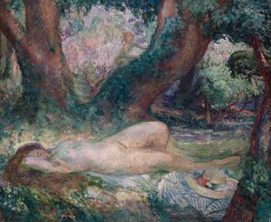 Slapende Nimf door Henri Lebasque