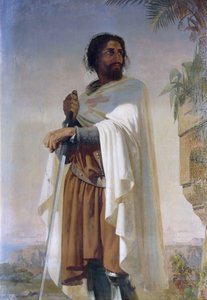 Hugues de Payens, Grootmeester van de Tempeliers door Henri Lehmann