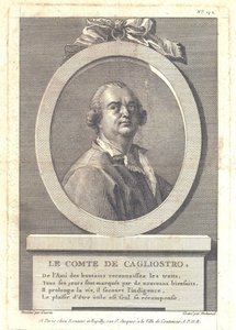 Graaf Alessandro di Cagliostro door Henri Louis Duhamel du Monceau