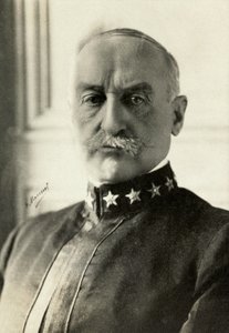 Portret van admiraal Benson (foto) door Henri Manuel