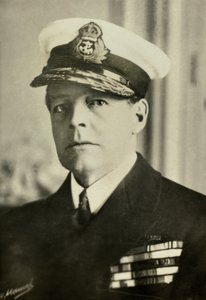 Portret van admiraal David Beatty (foto) door Henri Manuel