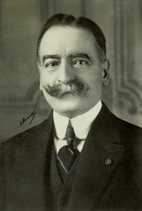 Portret van Charles de Broqueville (foto) door Henri Manuel