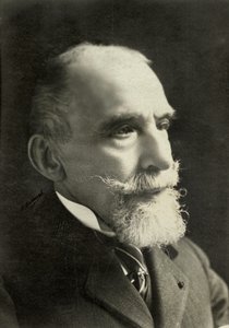 Portret van Ernest Daudet (foto) door Henri Manuel