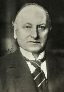 Portret van Lord Georges Curzon (foto) door Henri Manuel