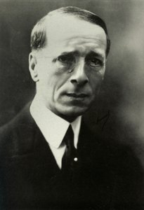 Portret van Marcel Boulenger (foto) door Henri Manuel