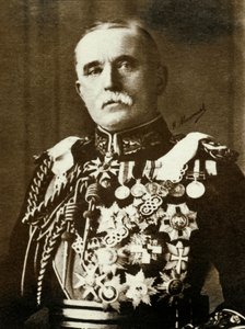 Portret van Marechal John French (foto) door Henri Manuel