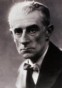 Portret van Maurice Ravel door Henri Manuel