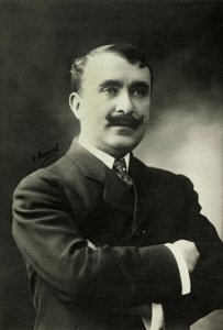 Portret van Miguel Zamacois (foto) door Henri Manuel