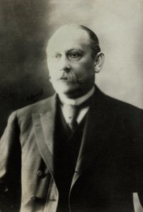 Portret van Markies de Segur (foto) door Henri Manuel
