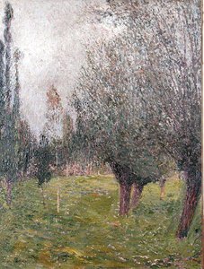 Landschap met bomen door Henri Martin
