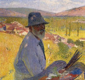 Zelfportret in La Bastide-du-Vert, 1905