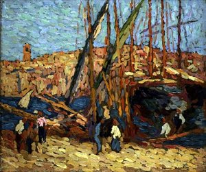 Studie voor Marseille, ca. 1917