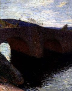 De brug door Henri Martin