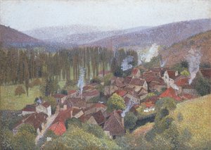 Uitzicht op de Terrasse de Marquayrol, Labastide du Vert, 1935