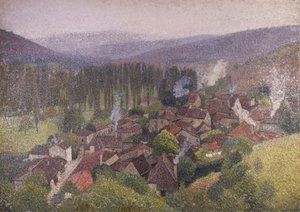 Uitzicht op de Bastide