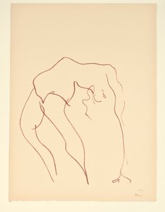 Acrobatische danser door Henri Matisse