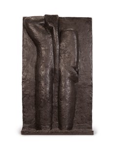 Rug IV, ca.1930 ; 1978 (brons met donkerbruin patina) door Henri Matisse