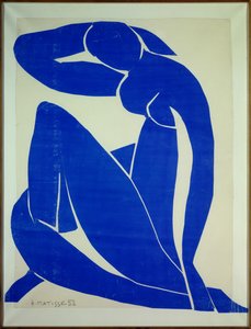 Blauw naakt II