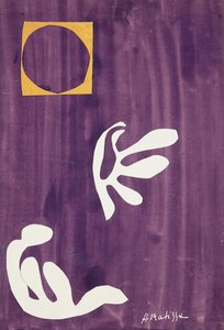 Compositie (Tahitiaanse harmonie); Compositie (Harmonie Tahitienne) door Henri Matisse