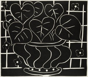 Corbeille de begonias I door Henri Matisse