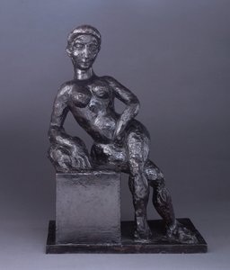 Decoratiefiguur, augustus 1908, gegoten 1954 (brons) door Henri Matisse