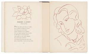 Een selectie uit de Amours van Ronsard door Henri Matisse