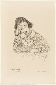 Meisje Lezen door Henri Matisse