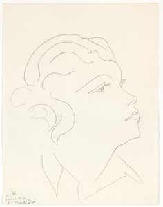 Hoofd L.R. door Henri Matisse