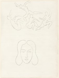 Hérodiade, Scène lV, plaat dertien uit Poesies de Mallarmé door Henri Matisse