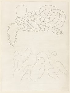 Hérodiade, Scène ll, plaat elf uit Poesies van Mallarmé door Henri Matisse