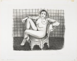 Jonge Hindoestaanse Odaliske door Henri Matisse