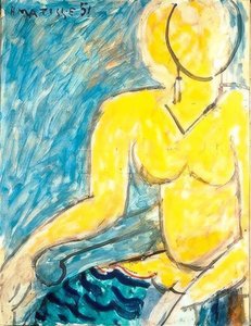 Katia door Henri Matisse