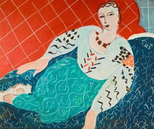 Roemeense (Perzische) blouse door Henri Matisse