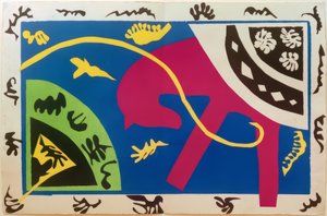 Het paard, de ruiter en de clown door Henri Matisse