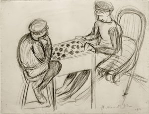 Damspelers door Henri Matisse