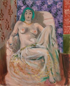 Moorse Vrouw (De Opgetrokken Knie) door Henri Matisse
