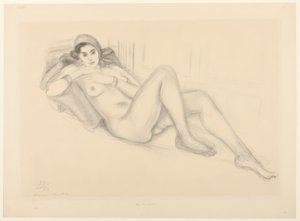 Naakt met tulband door Henri Matisse