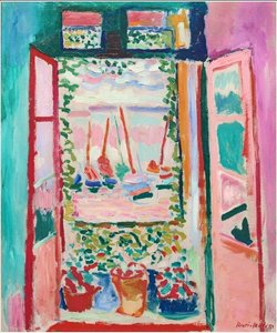 Open Venster, Collioure door Henri Matisse
