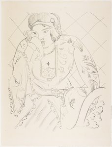 Oosters met drieklauwig kruis door Henri Matisse