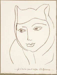 Pagina uit Portugese brieven door Henri Matisse