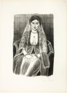 Perzische vrouw door Henri Matisse