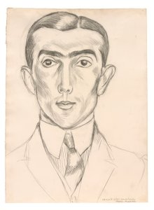 Portret van Léonide Massine door Henri Matisse