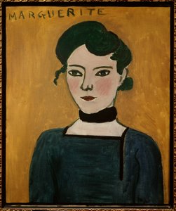 Portret van Marguerite 1907 (olieverf op doek)
